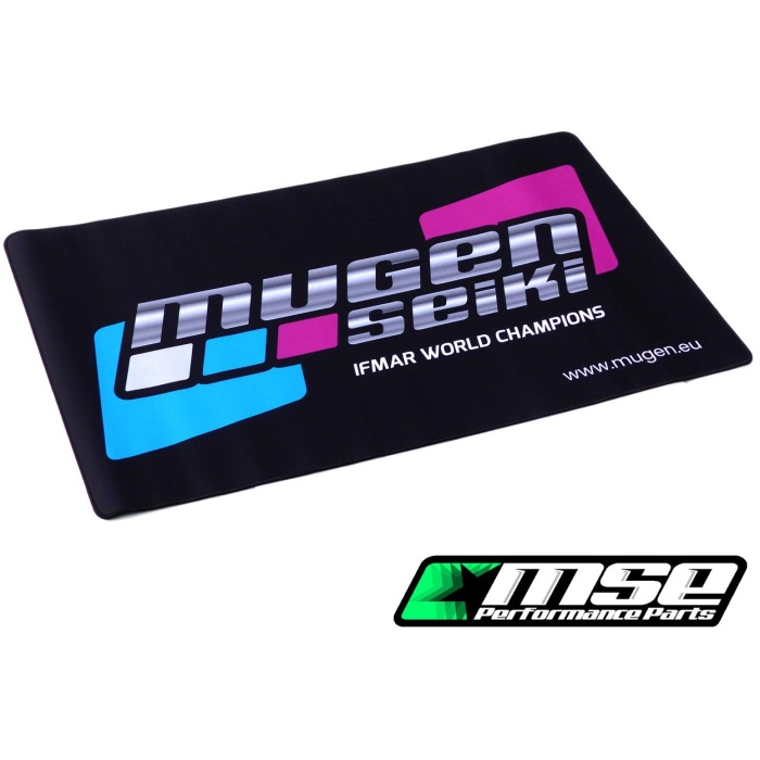 Pit Mat Eu Design Black 98X60cm Mugen Seiki - Image 1