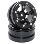 Jantes 1.9 Beadlock Wheels PT Safari Black/Black (2) Metsafil