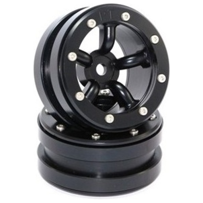 Jantes 1.9 Beadlock Wheels PT Safari Black/Black (2) Metsafil - Image 1