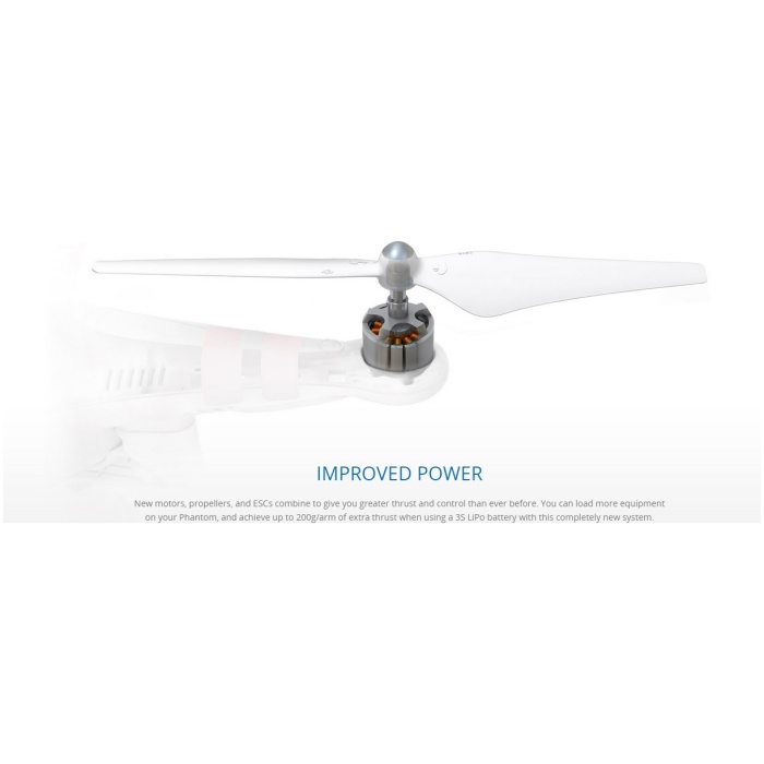 Drone Phantom 2 Vision+ DJI V3 C/ BATERIA EXTRA - Image 3