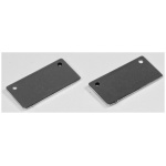 Chapa de Matricula Cromada (F/T) (2) Absima