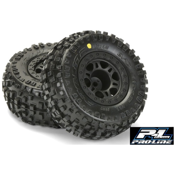 PNEUS BADLANDS SC 2.2/3.0 M2 FRONT TYRES MOUNTED SPLIT 6 BLK (2) PROLINE - Image 2