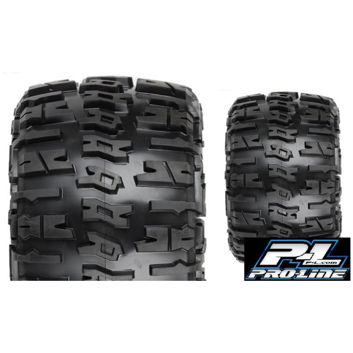 PNEUS TRENCHER 3.8 MOUNTED ON BLACK DESPERADO OFFSET WHEEL (17MM) (2) PROLINE - Image 2