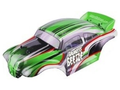Carroçaria 1/10 Beetle Brushless V2 MT/ST Pintada c/ Autocolantes VRX Racing - Image 2