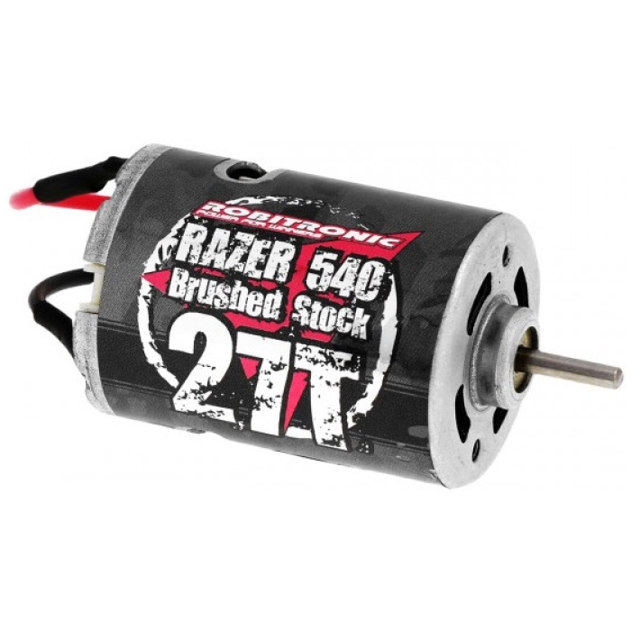 Razer 540 Motor 27 Turn Brushed Stock Robitronic - Image 1