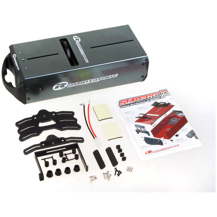 Mesa de Arranque 1/8 Buggy Truggy 2x775 Motors Cinza Robitronic - Image 3