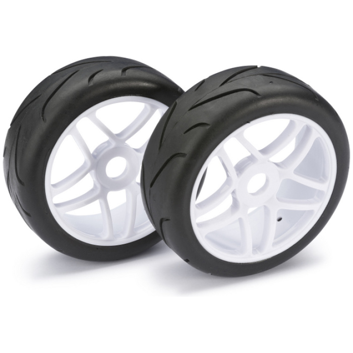 Wheel Set Buggy Street white 1:8 (2 pcs) Absima - Image 1