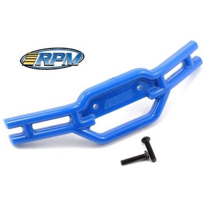 FRONT BUMPER FOR TRAXXAS 1/16 MINI E REVO BLUE RPM - Image 1