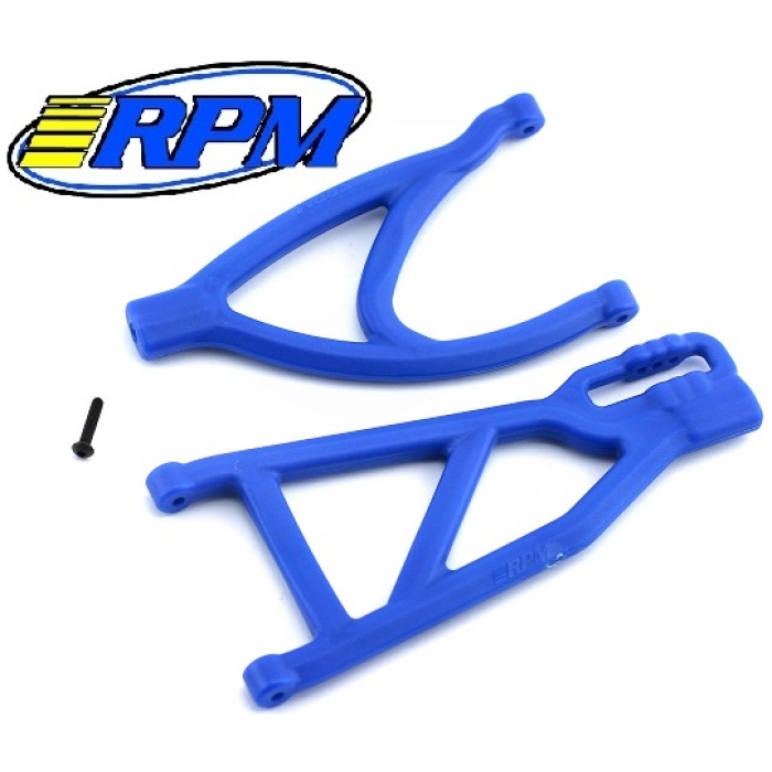 TRAXXAS REVO REAR A ARMS BLUE (1 UPPER/1 LOWER) RPM - Image 1