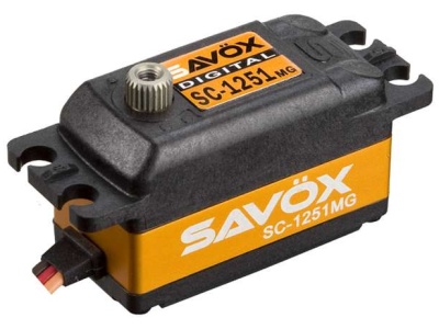 Servo Digital Low Profile Super Speed (0.09s 9.0kg) Metal Gear Savox