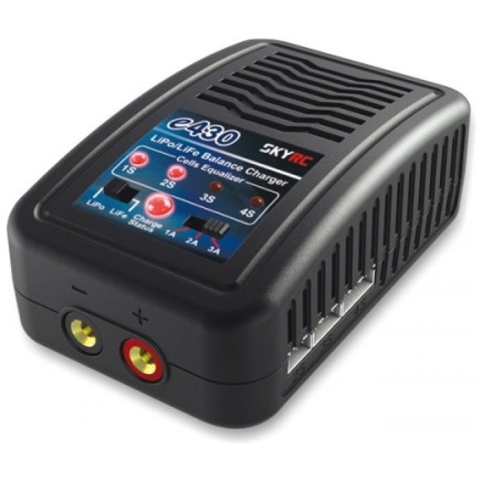 Carregador e430 AC LiPo Life 2-4S 1-3A 30W Charger SkyRC - Image 1