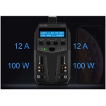 Carregador T200 AC/DC DUO LiPo 1-6S 12A 100W Charger SkyRC - Image 6