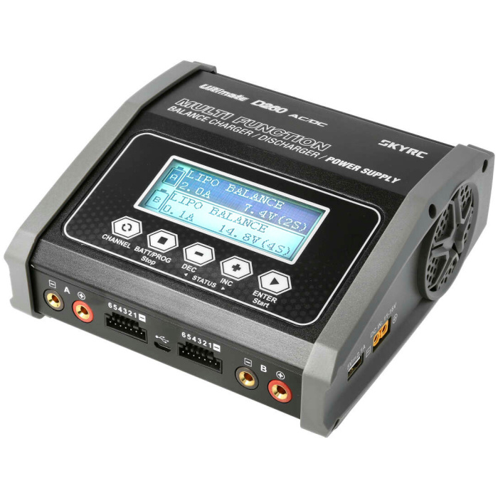 Carregador D260 AC/DC LiPo 1-6S 14A 260W Charger SkyRC - Image 1