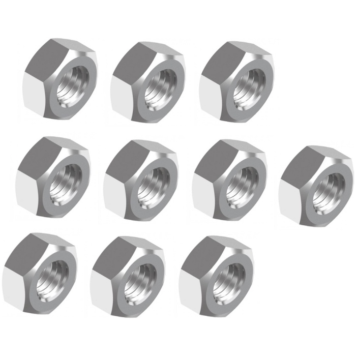 Porca M2 Aço Inox A2 DIN 934 (10) Smart RC Parts - Image 1