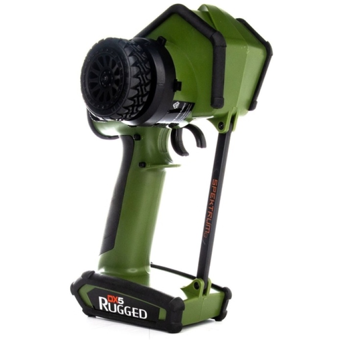 Rádio DX5 RUGGED 5 canais DSMR 2.4GHz VERDE (S/RX) SPEKTRUM - Image 3