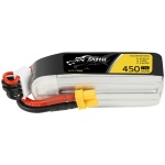Bateria 450mAh 14.8V 75C LiPO 4S Long Size Pack XT30 Tattu