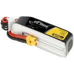 Bateria 450mAh 14.8V 75C LiPO 4S Long Size Pack XT30 Tattu - Image 2