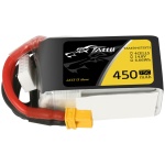 Bateria 450mAh 14.8V 75C LiPO 4S Pack XT30 Tattu