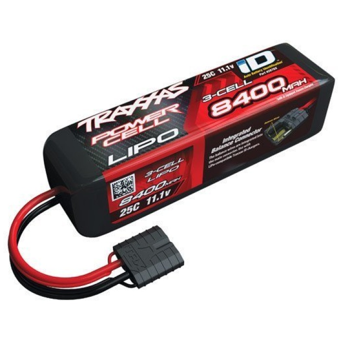 Bateria LiPo 3S 11.1V 8400mAh 25C ID Traxxas - Image 1