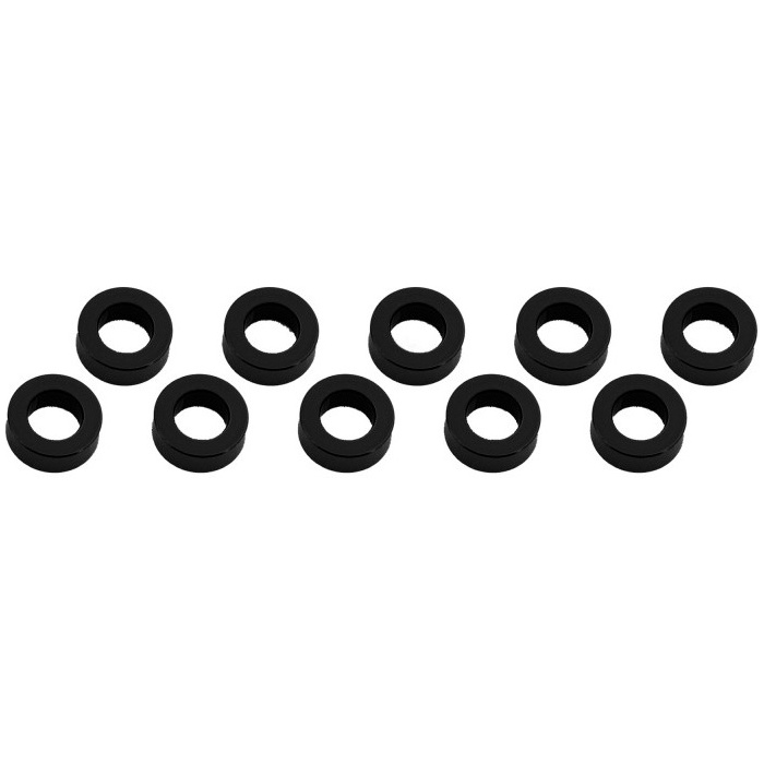 Anilha 3x6x2mm Alumínio Shim Preta (10) Ultimate Racing - Image 1