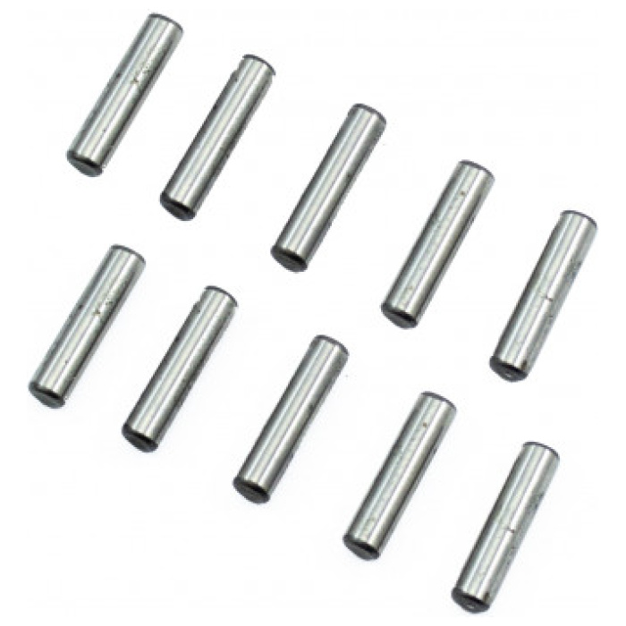 Pin Set 3x12.8mm Chrome Steel (10) Ultimate Racing - Image 1