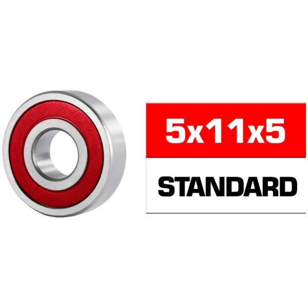 Rolamento 5x11x5mm "HS" Rubber Sealed Bearing Set (1) Ultimate Racing
