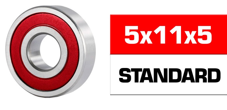 ur7829-1-rolamento-5x11x5mm-hs-rubber-sealed-bearing-set-1-ultimate-racing-rc.jpg Rolamento 5x11x5mm "HS" Rubber Sealed Bearing Set (1) Ultimate Racing - Image 1