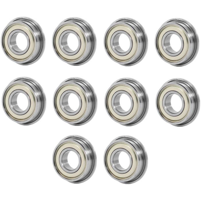 Rolamento 8x16x5mm Flanged "HS" Metal Shielded Bearing Set (10) Ultimate Racing - Image 1