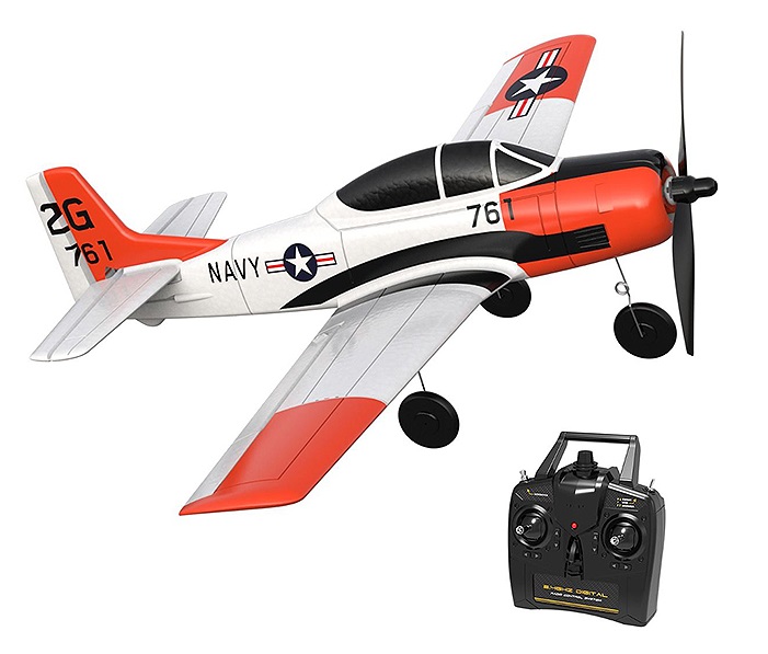 v761-9-t-28-trojan-4ch-400mm-brushed-wgyro-epp-rtf-volantex-rc202.jpg T-28 Trojan 4Ch 400Mm Brushed W/Gyro EPP RTF VOLANTEX - Image 3