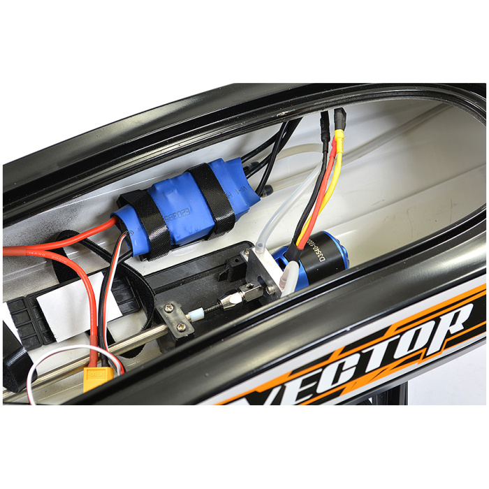 Barco Barco Vector SR80 Brushless Boat Black Orange VOLANTEX - Image 7