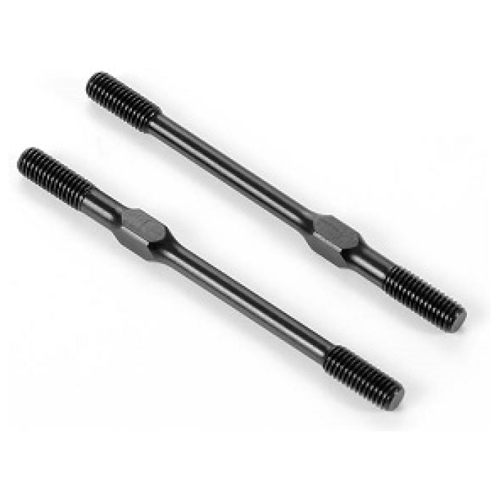Adj. Turnbuckle 70mm M5 L/R HUDY Spring Steel™ V3 (2) XRAY - Image 1