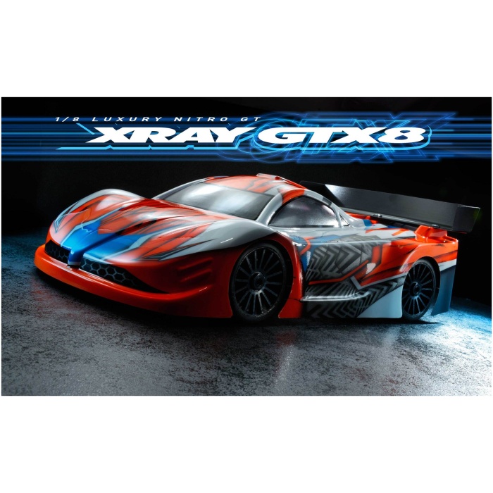 GTX8 '23 1/8 Luxury Nitro On-Road GT Car Kit XRAY - Image 1