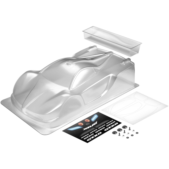 Carroçaria 1/8 On-Road GT Aero w/ Wing Xray - Image 1