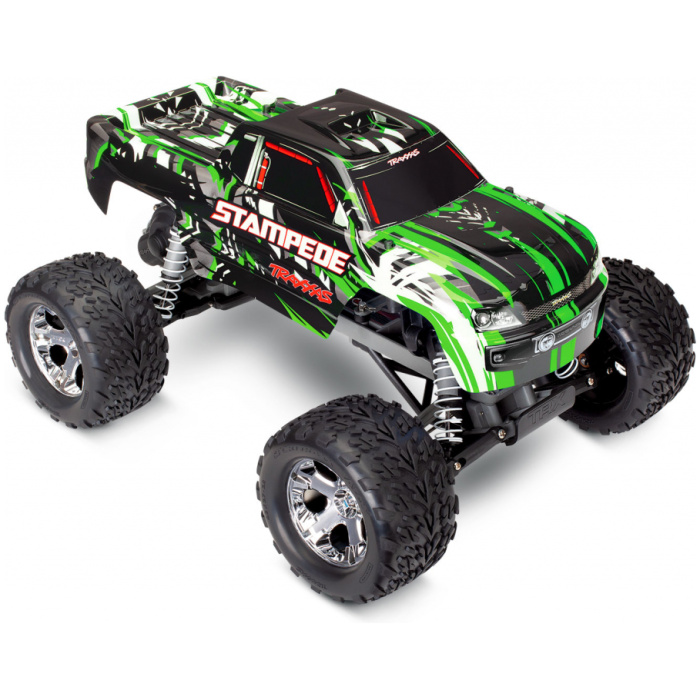 Carro Stampede 1/10 Scale Monster Truck c/ Bat Green - Image 1
