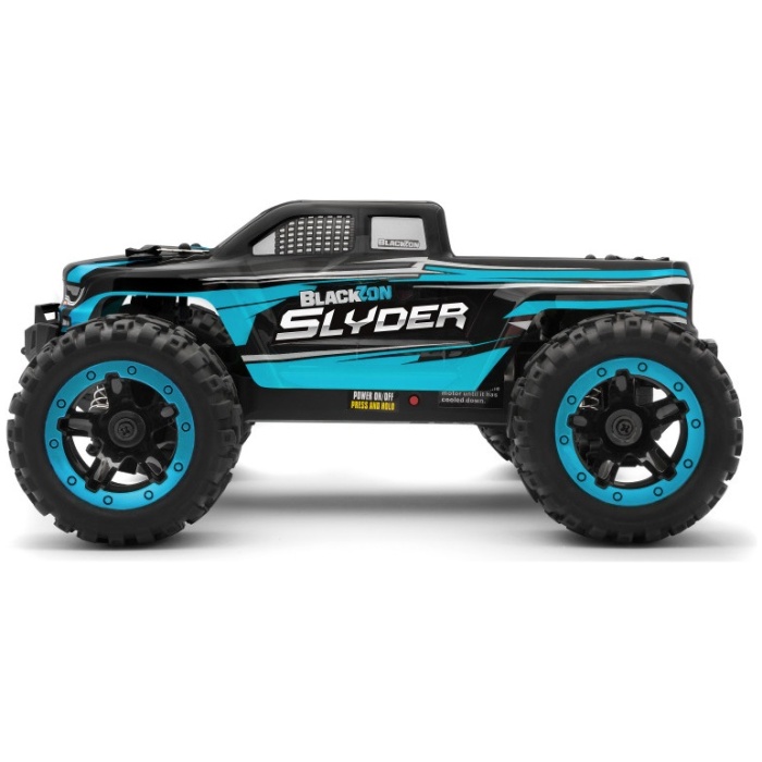 Slyder MT 1/16 4WD Electric Monster Truck Blue Blackzon - Image 1