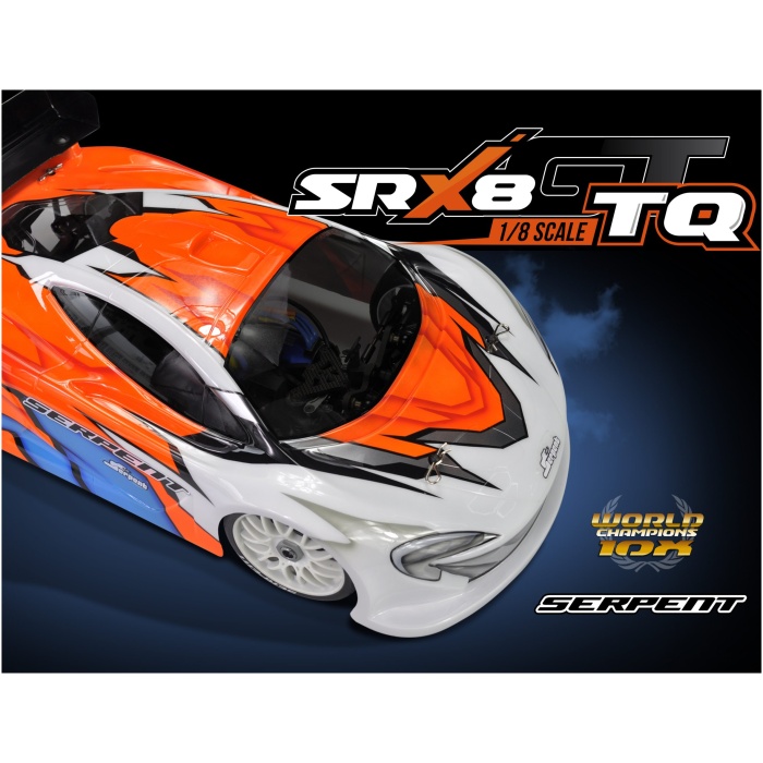 SRX8 GT 2023 4WD 1/8 GP TQ Nitro On-Road Kit Serpent - Image 1