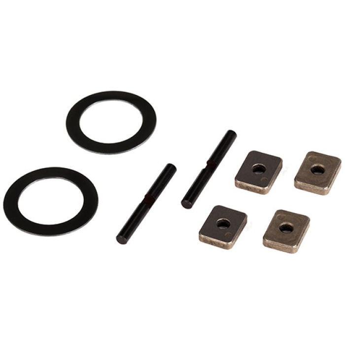 Spider Gear Shaft (2) Spacers (4) 16x23.5x.5 TW (2) Traxxas - Image 1