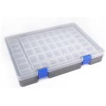 Mala 7X7 Parts Box 245X175X38mm 49 Compartments 7 Each Row Koswork