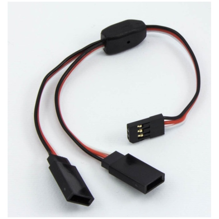 Conector Futaba Y Splitter Servo Lead (15cm) Ultimate Racing - Image 1