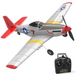 Avião P-51D Mustang 4Ch 400mm Brushed w/Gyro EPP RTF Volantex