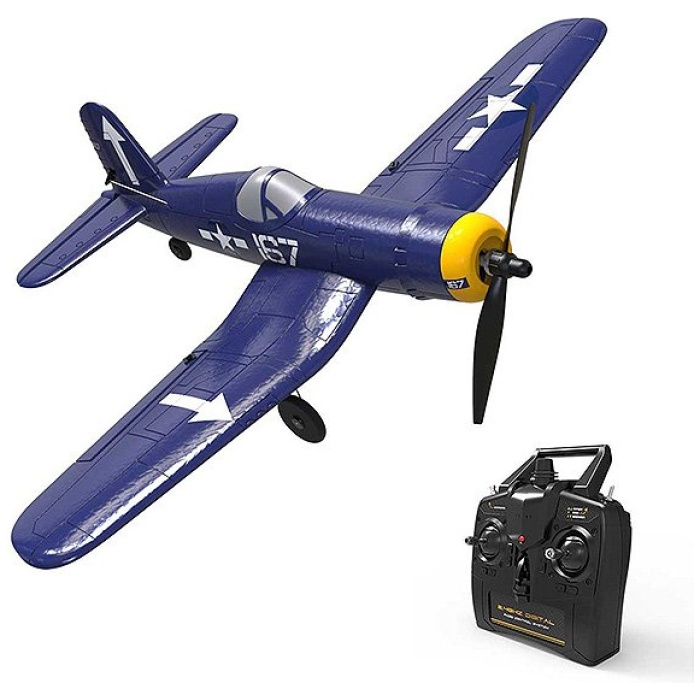 Avião Corsair F4U 4Ch 400mm Brushed w/Gyro EPP RTF Volantex - Image 1