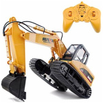 Escavadora Rc 1/14 2.4G 15CH w/Die Cast Bucket Huina - Image 3