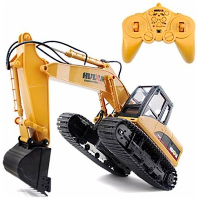 Escavadora Rc 1/14 2.4G 15CH w/Die Cast Bucket Huina - Image 3