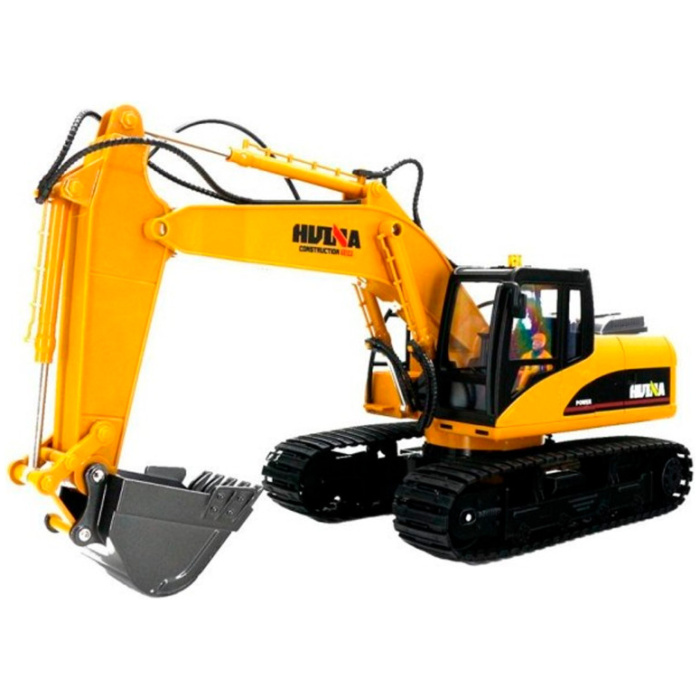 Escavadora Rc 1/14 2.4G 15CH w/Die Cast Bucket Huina - Image 1