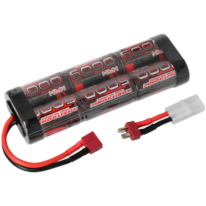 Bateria NiMH 5000mAh 7.2V Stick Pack T-Plug Tamiya Robitronic - Image 1