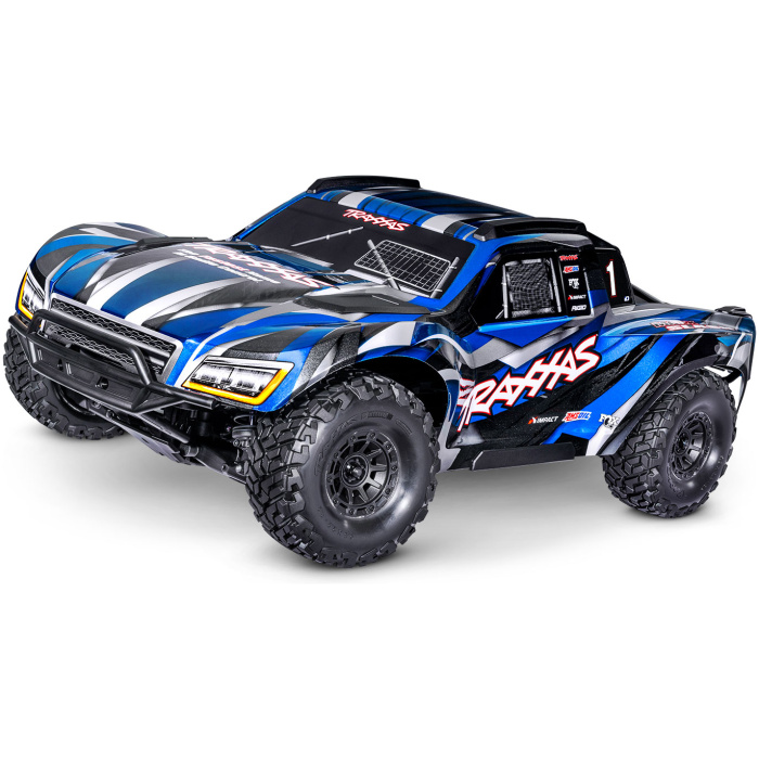 MAXX-SLASH 6S 4X4 1/8 SHORT-COURSE TRUCK RTR BRUSHLESS BLUE TRAXXAS - Image 1