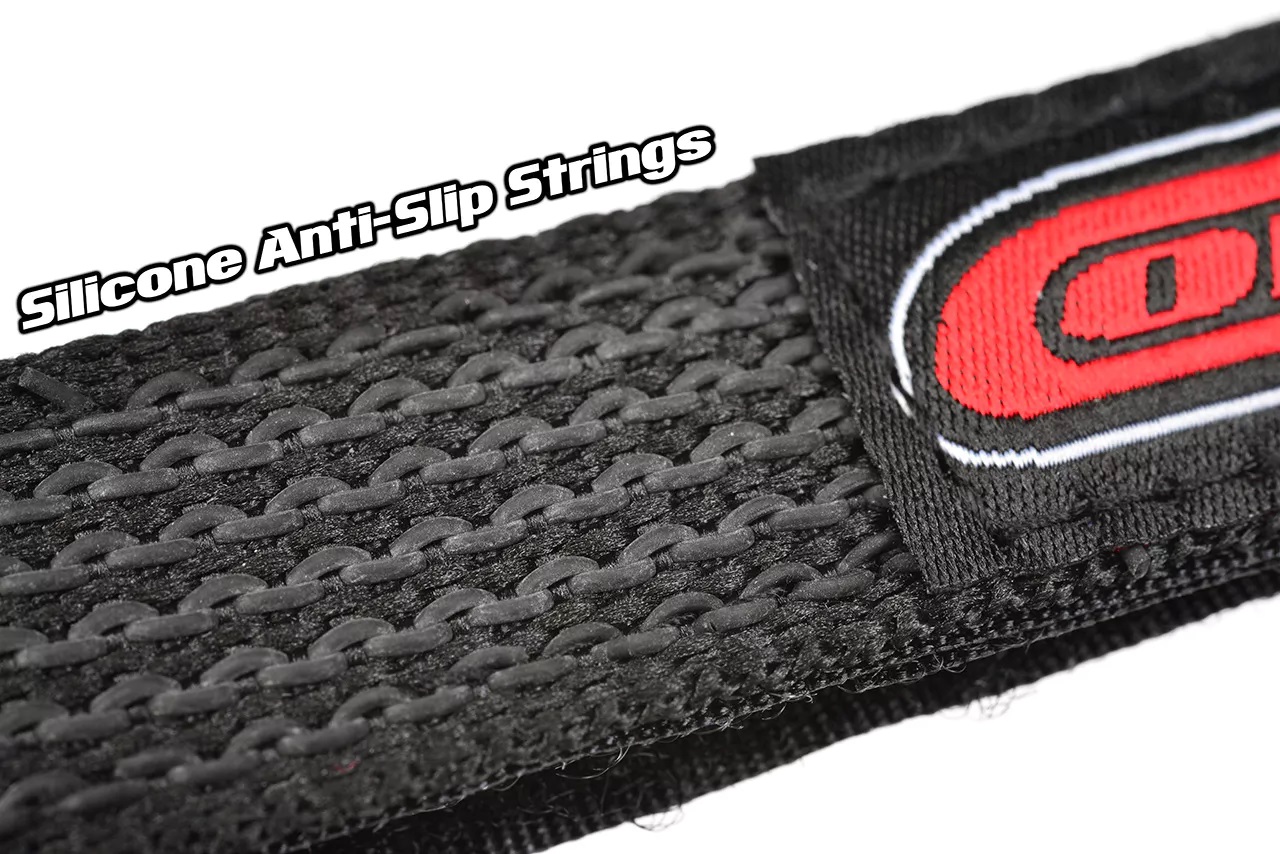 Pro Battery Straps 300x20mm Metal Buckle Silicone Anti-Slip Strings Black (2) Team Corally - Image 3