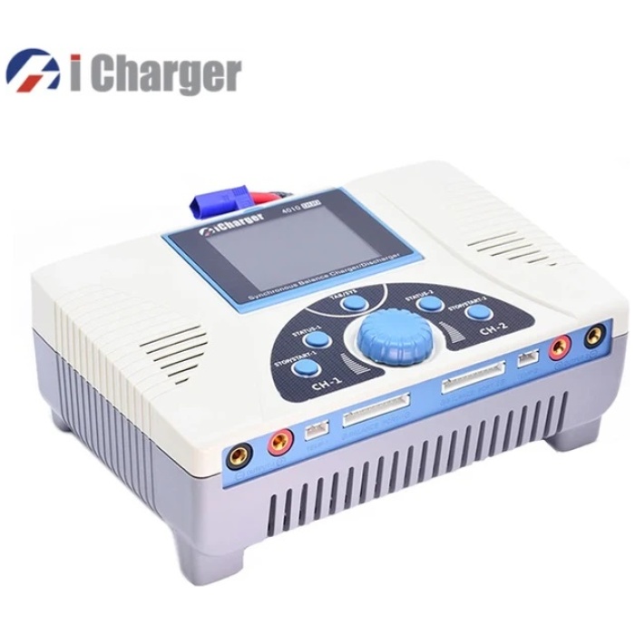 Carregador 4010 DUO 2000W 2x40A LiPo 2x10S iCharger - Image 1