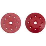 Conical Shock Pistons 16mm Red (8mmx1.2) (2) Ultimate Racing