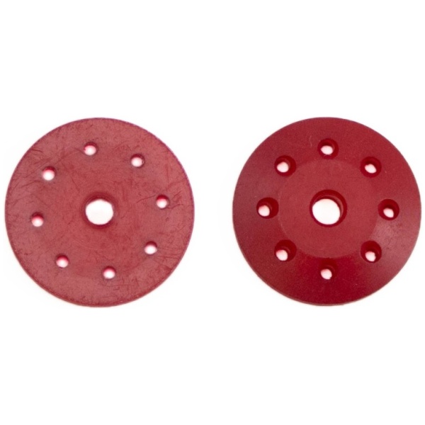 Conical Shock Pistons 16mm Red (8mmx1.2) (2) Ultimate Racing